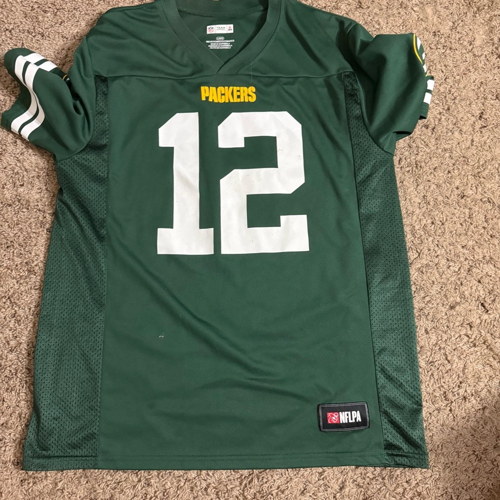 LPA Green Jersey with NFLPA Patch